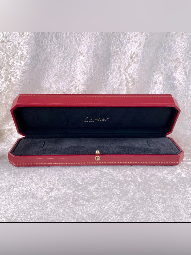 New Red Cartier Watch Jewelry Empty Box